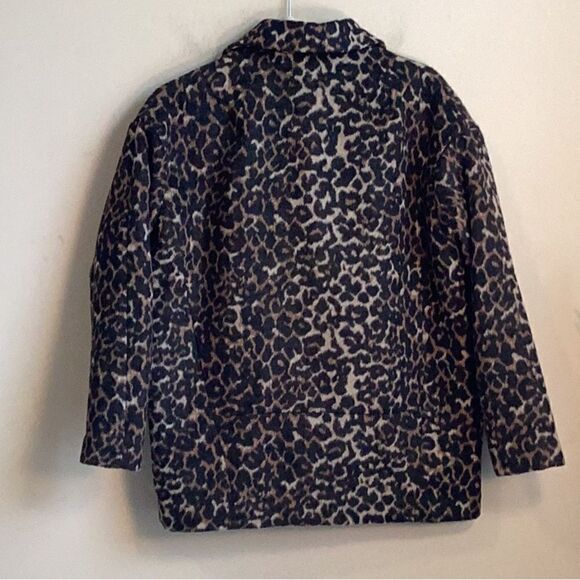 Mango Casual Leopard Jacket XXS-XS - Picture 4 of 8